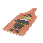 Erntedank Pilgrim Boy Schneidebrett (Ecke)