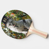 Erntedank Pilgrim Cat Tischtennis Schläger (Seitenansicht)
