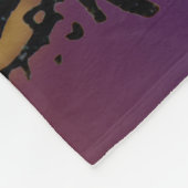 Erntedank Pilgrim Fleecedecke (Ecke)