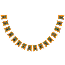 Erntedank Pilgrim Hat buntgebend Banner