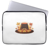 Erntedank Pilgrim Hat - Herbsternte Design C Laptopschutzhülle (Vorderseite)