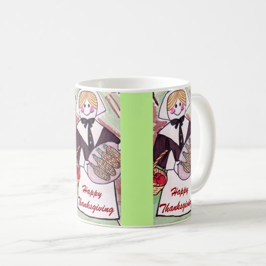 ERNTEDANK PILGRIM LADY Tasse (VorderseiteRechts)