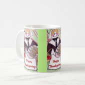 ERNTEDANK PILGRIM LADY Tasse (Vorderseite Links)