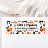 Erntedank Pilgrims ernten Muster (Insitu)