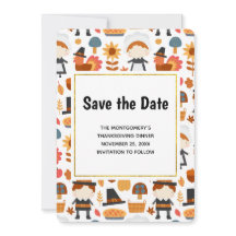 Erntedank Pilgrims ernten Muster