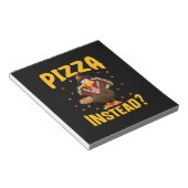 Erntedank Pizza Notizblock (angewinkelt)