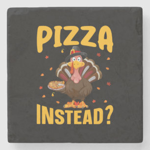 Erntedank Pizza Steinuntersetzer
