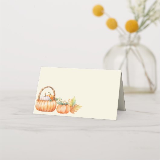 Erntedank Platzkarte (Rückseite)