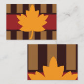 Erntedank-Platzkarten Platzkarte (Vorne/Hinten)