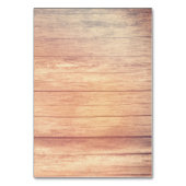 Erntedank Platzkarten Rotes Leaf Tischnummer (Rückseite)