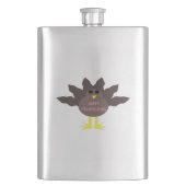 Erntedank Plucked Turkey Flask Flachmann (Vorderseite)