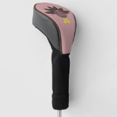 Erntedank Plucked Turkey Golf Driver Cover Headcover (angewinkelt)