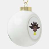 Erntedank Plucked Turkey Ornament (Links)