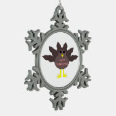Erntedank Plucked Turkey Ornament (Links)