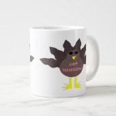 Erntedank Pluckte Tasse der Türkei (Vorderseite Rechts)
