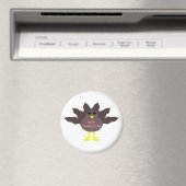 Erntedank Pluckte Türkei Magnet (In Situ (Geschirrspüler))