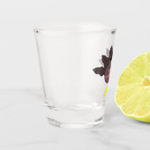 Erntedank Pluckte Türkei Schnapsglas (Links)