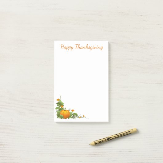 Erntedank Post-it-Notes Post-it Klebezettel (Auf Schreibtisch)