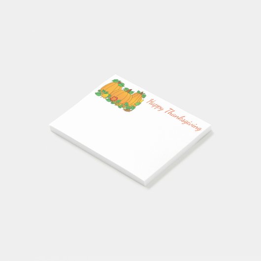 Erntedank Post-it-Notes Post-it Klebezettel (angewinkelt)