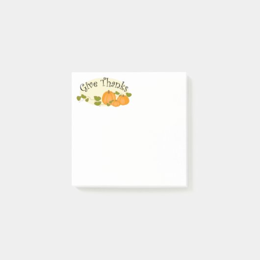 Erntedank Posten-es-Anmerkungen Post-it Klebezettel (Vorderseite)