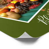 Erntedank Poster (Ecke)