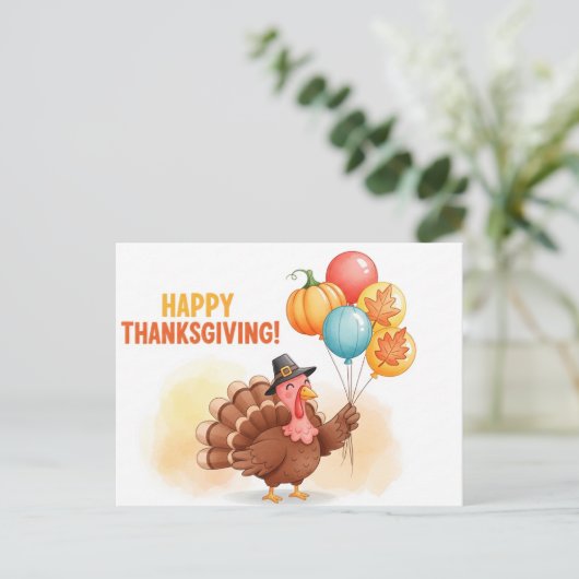 Erntedank Postkarte (Stehend Vorderseite)