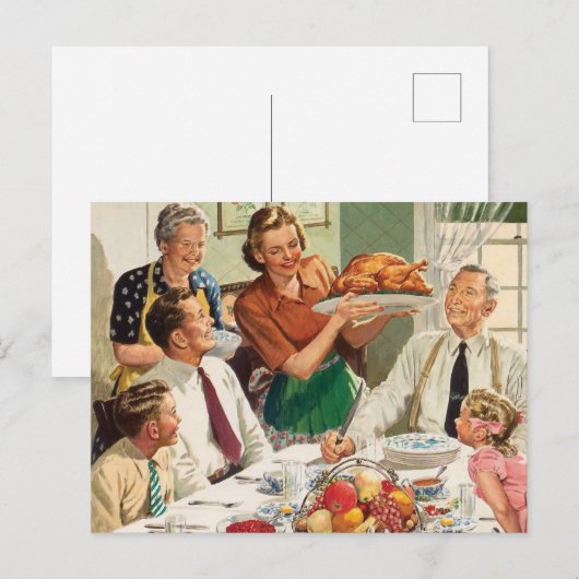 Erntedank Postkarte (Vorne/Hinten)