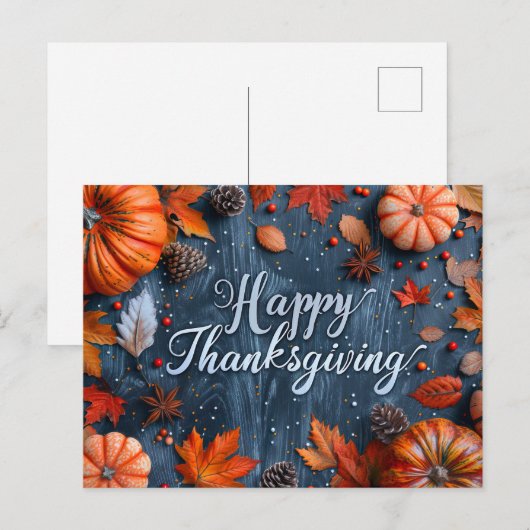 Erntedank Postkarte (Vorne/Hinten)