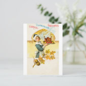 Erntedank Postkarte (Stehend Vorderseite)