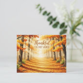 Erntedank Postkarte (Stehend Vorderseite)