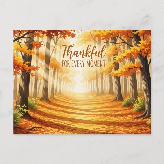 Erntedank Postkarte (Vorderseite)