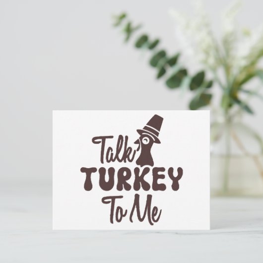 Erntedank Postkarte (Stehend Vorderseite)