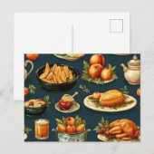 Erntedank Postkarte (Vorne/Hinten)