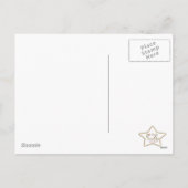 Erntedank Postkarte (Rückseite)