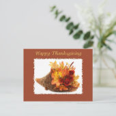 Erntedank Postkarte (Stehend Vorderseite)