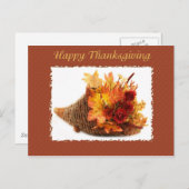 Erntedank Postkarte (Vorne/Hinten)