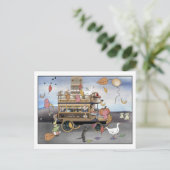 Erntedank Postkarte (Stehend Vorderseite)