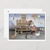 Erntedank Postkarte (Vorne/Hinten)