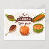 Erntedank Postkarte (Vorderseite)