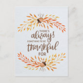 Erntedank Postkarte (Vorderseite)