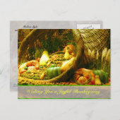 Erntedank Postkarte (Vorne/Hinten)