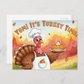 Erntedank Postkarte (Vorne/Hinten)