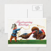 Erntedank Postkarte (Vorne/Hinten)