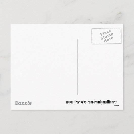 Erntedank Postkarte (Rückseite)