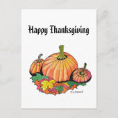 Erntedank Postkarte (Vorderseite)