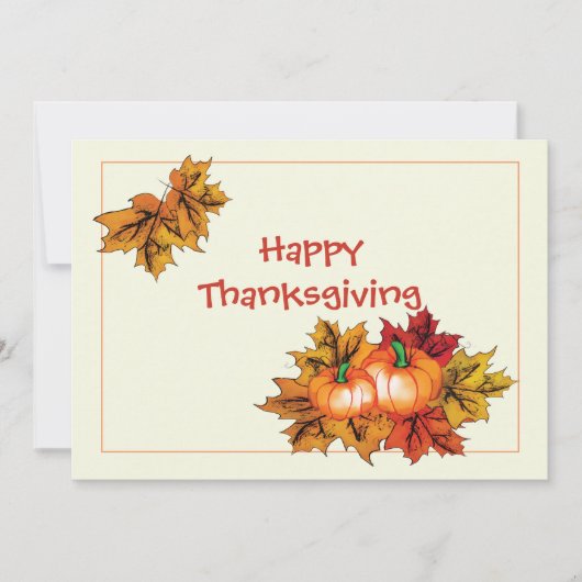 Erntedank Postkarte (Vorderseite)