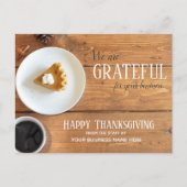 Erntedank Postkarten - Business Restarant Theme (Vorderseite)