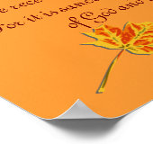 Erntedank Prayer Poster (Ecke)