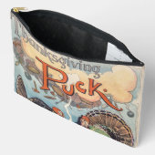 Erntedank Puck Vintag Illustration Zubehörtasche (Offen)