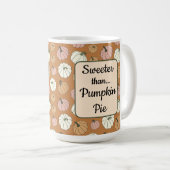 Erntedank Pumpkin All-over Print Kaffeetasse (VorderseiteRechts)